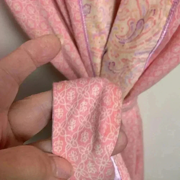 Liz Claiborne Summer Housecoat, Soft Cotton, Size Large - Picture 4 of 8